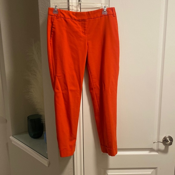 Coral womens slacks, editor style from Express - Picture 1 of 6
